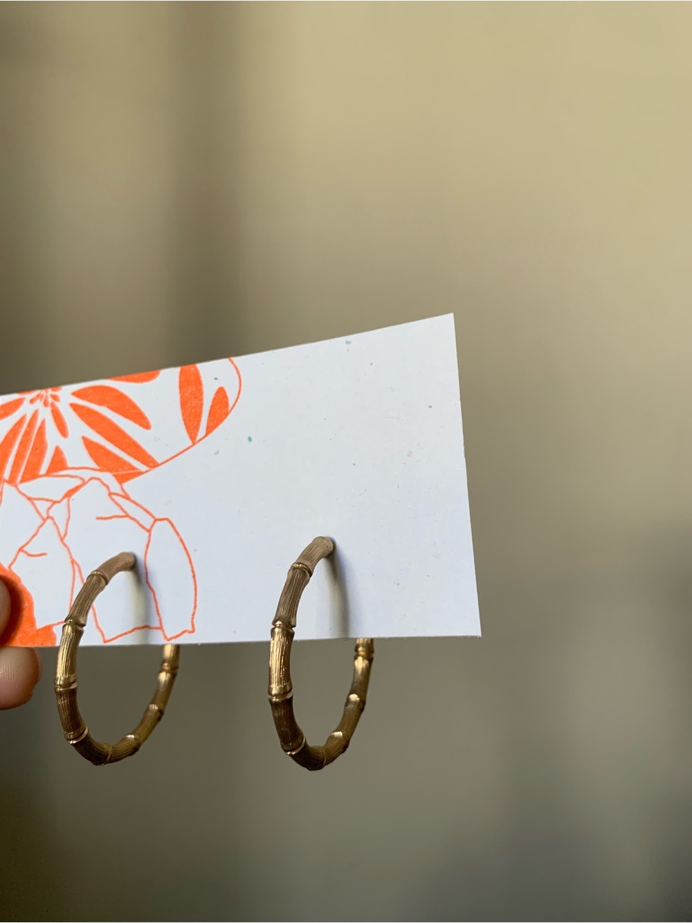 Gold Toned Hoops